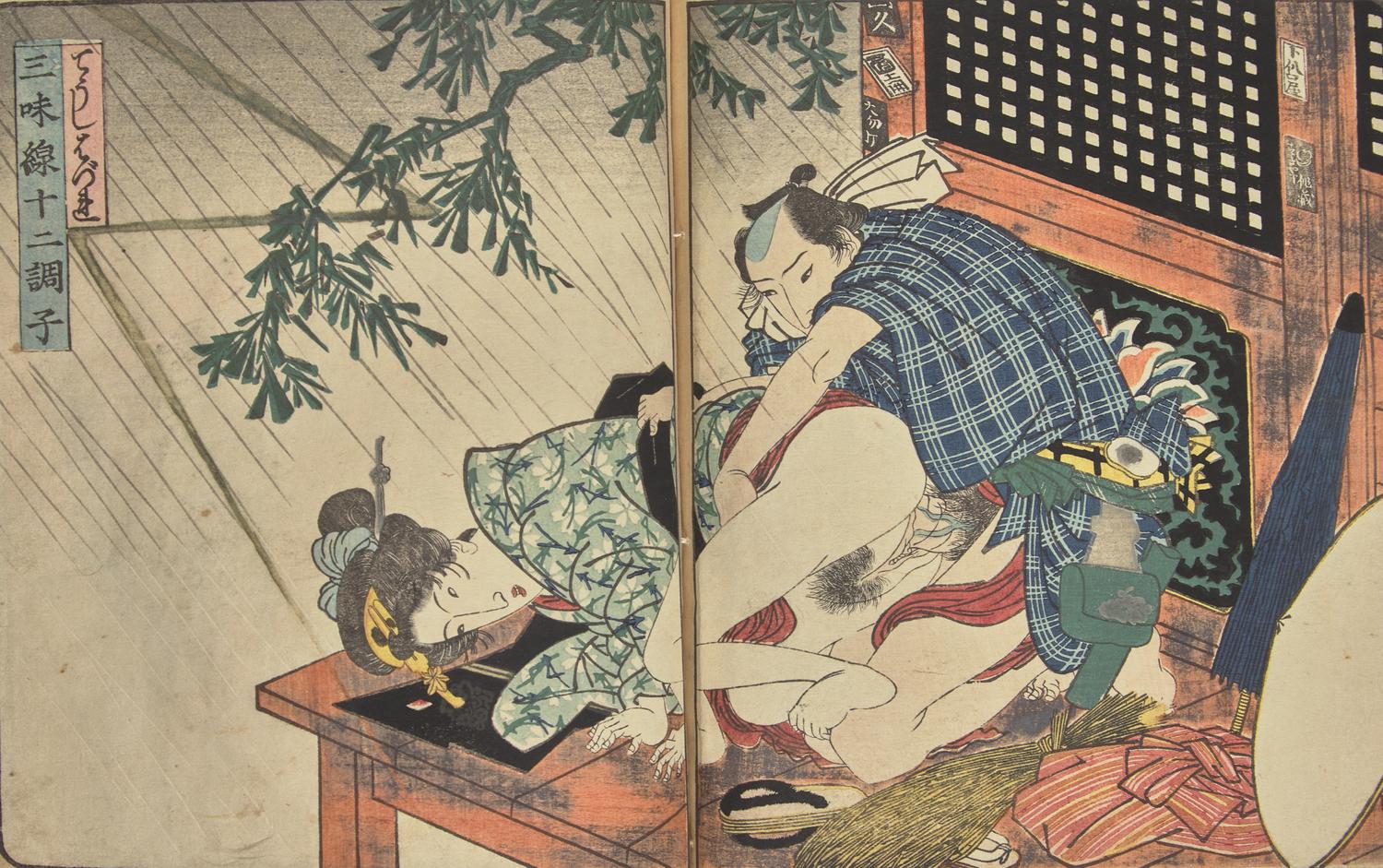 Ten Japanese Shunga Albums, 19th to First Half 20th century