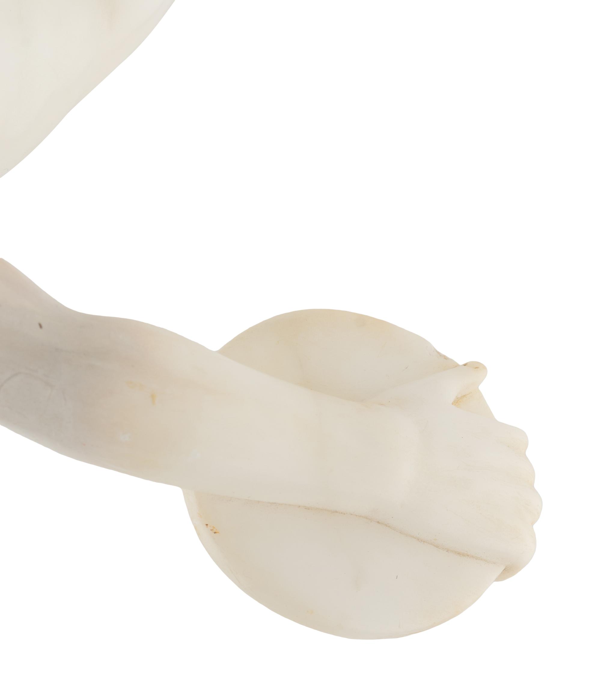 An Italian Marble Discobolus