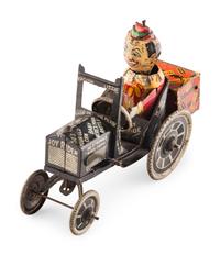 Two Marx Tin Lithograph Toy Cars