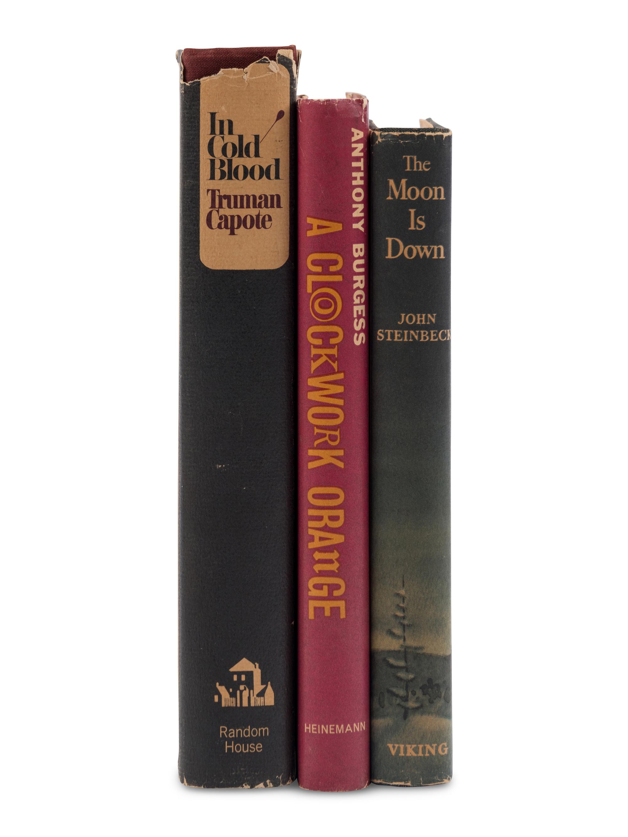 [LITERATURE - BOOKS INTO FILM]. A group of 3 FIRST EDITIONS, each adapted to film, comprising: