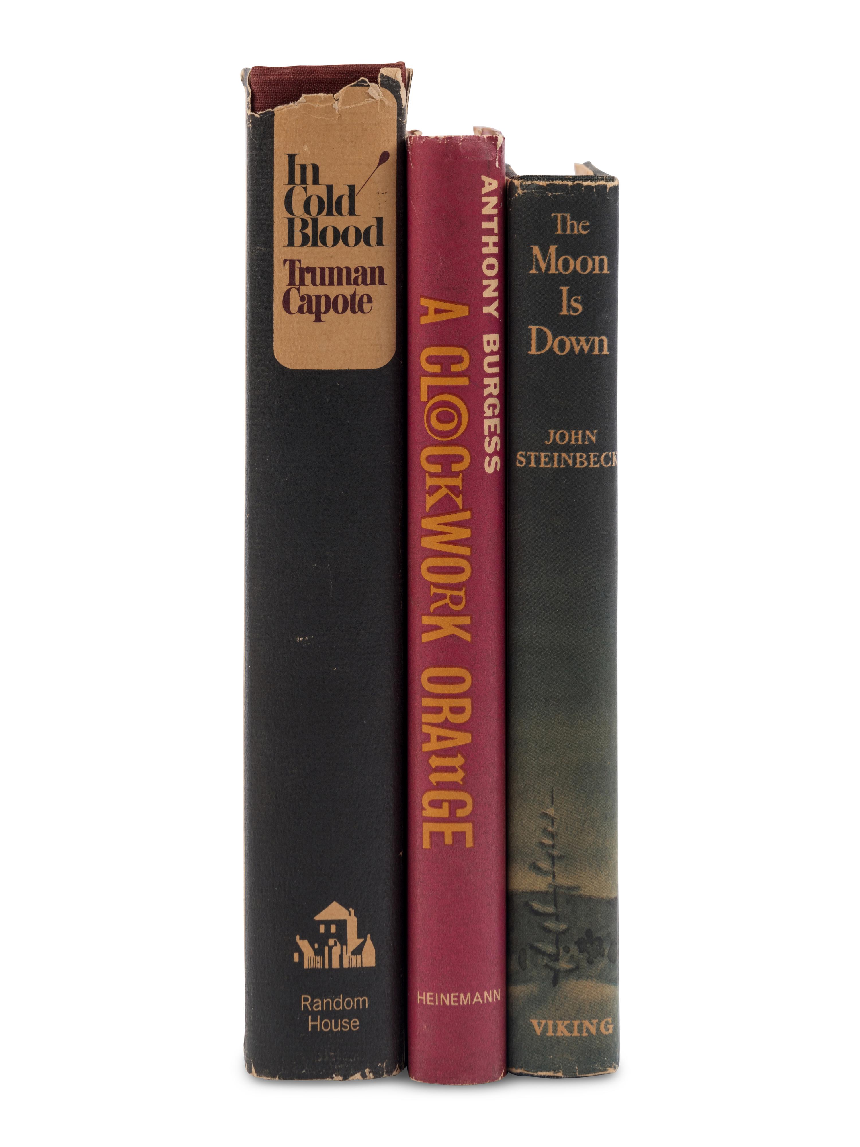 [LITERATURE - BOOKS INTO FILM]. A group of 3 FIRST EDITIONS, each adapted to film, comprising: