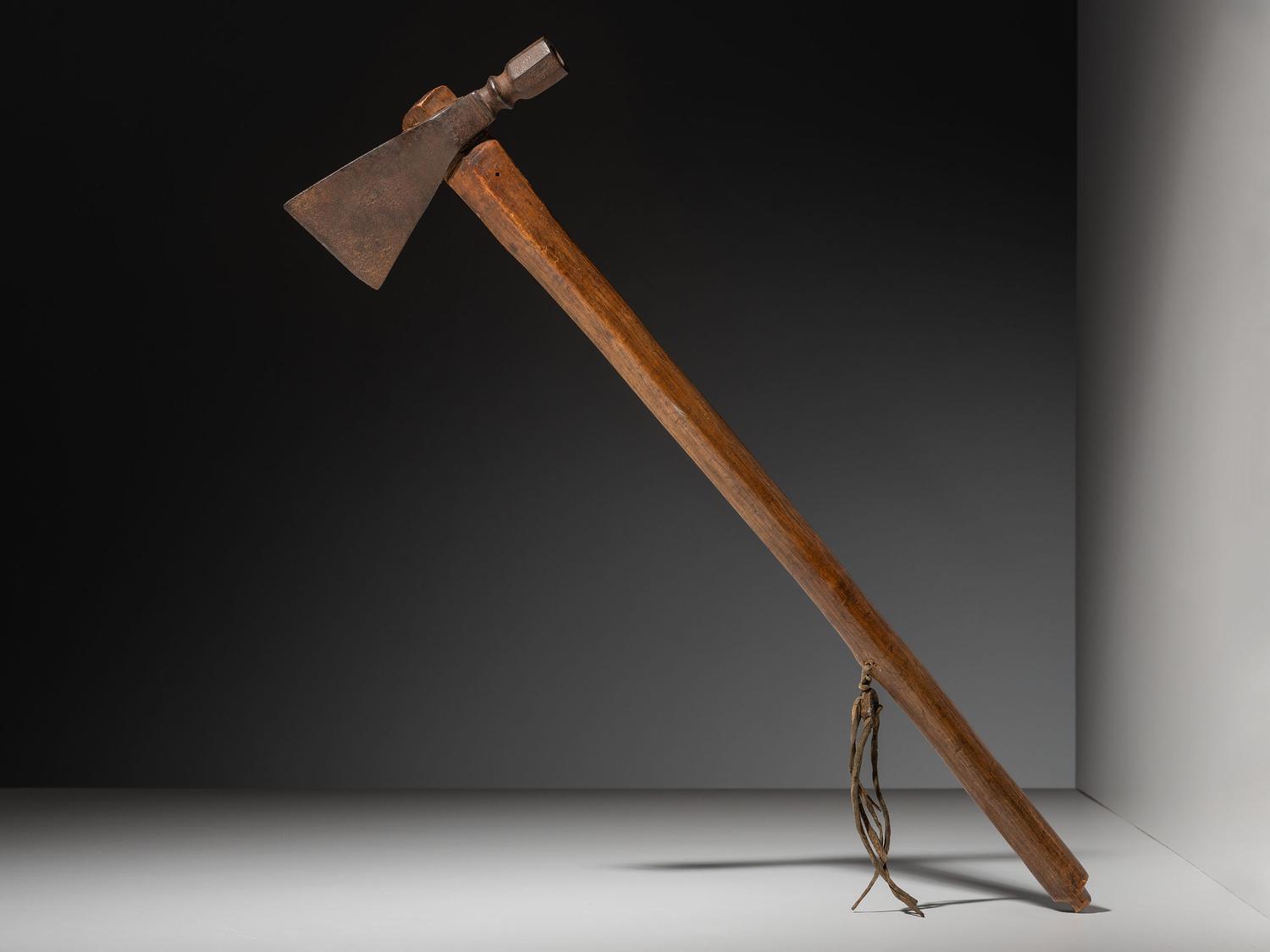 Plains Pipe Tomahawk, with Gun Barrel Head