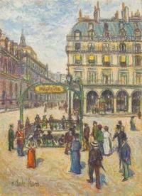 Hugues Claude Pissarro (French, b. 1935), The Metropolitan