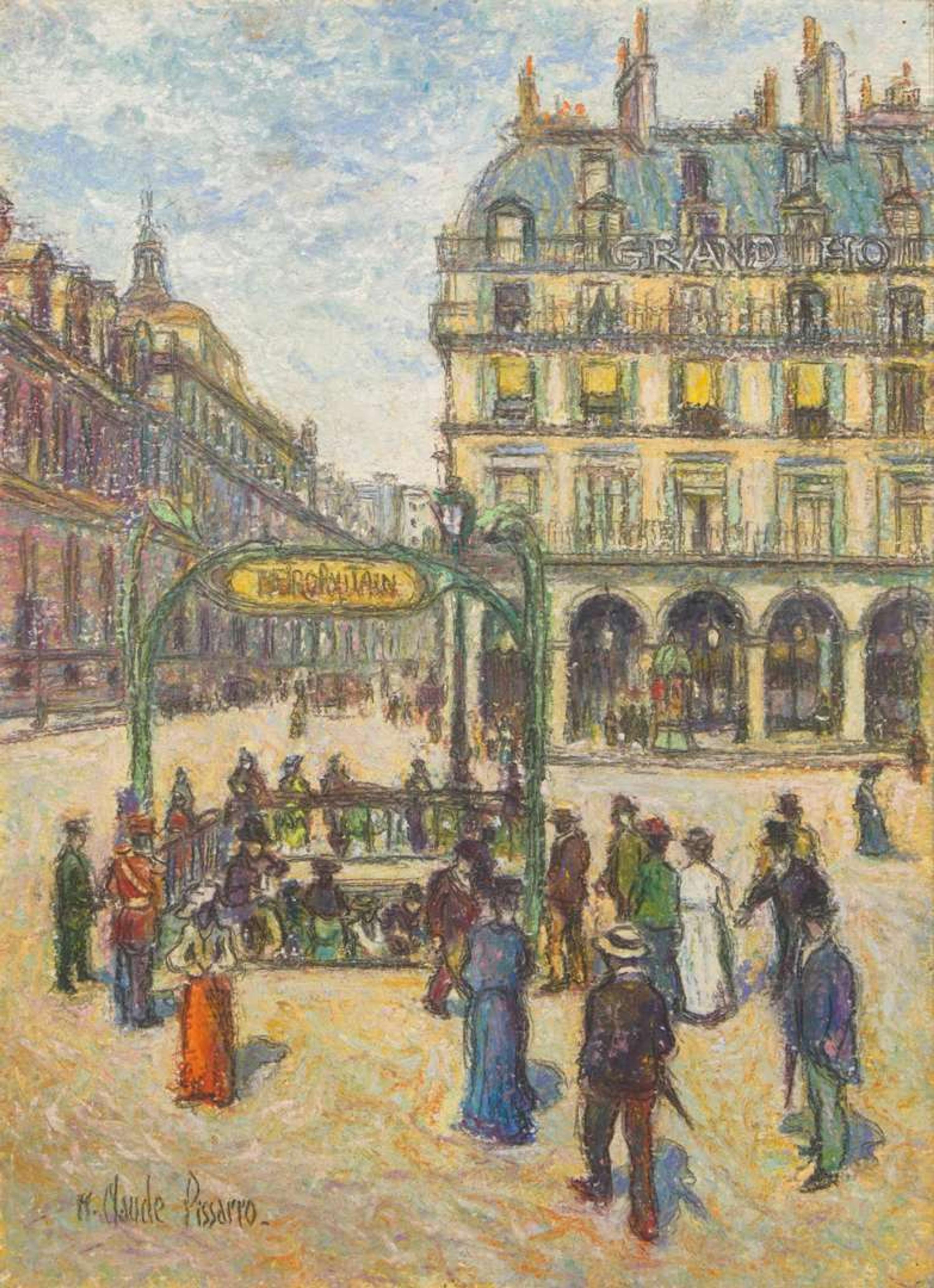 Hugues Claude Pissarro (French, b. 1935), The Metropolitan