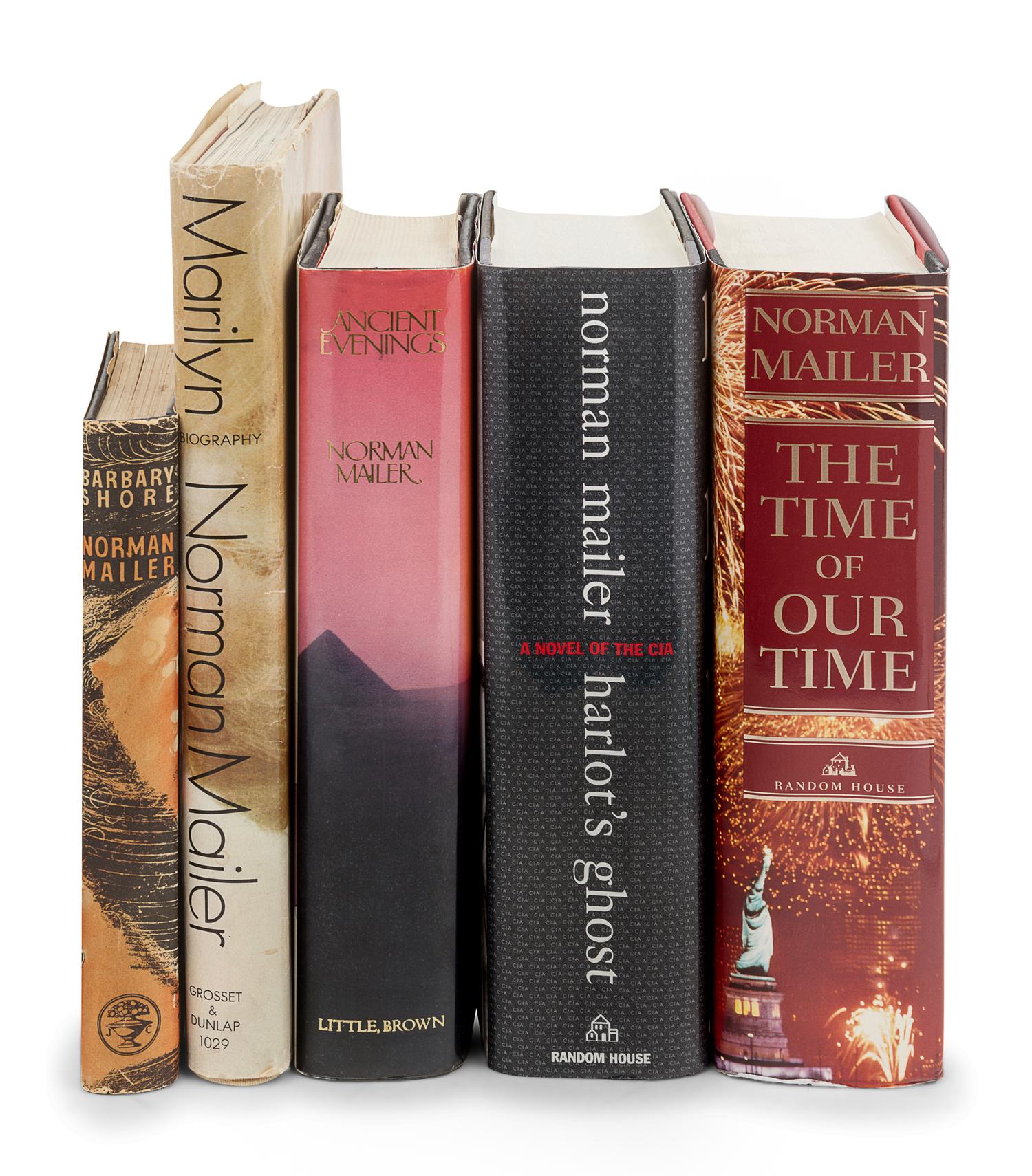 [MAILER, Norman (1923-2007)]. A group of 5 FIRST EDITIONS, comprising: