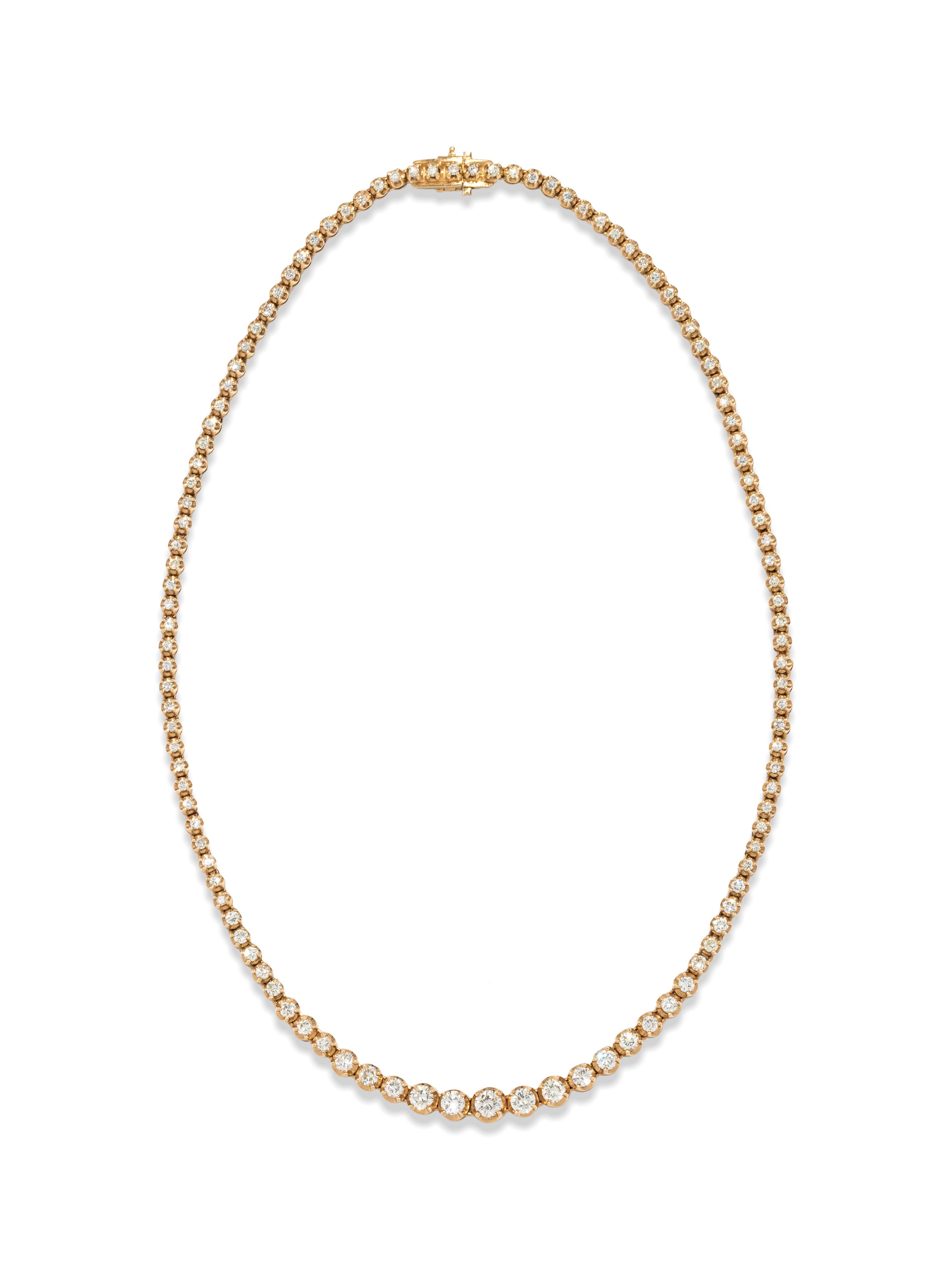 DIAMOND RIVIÉRE NECKLACE