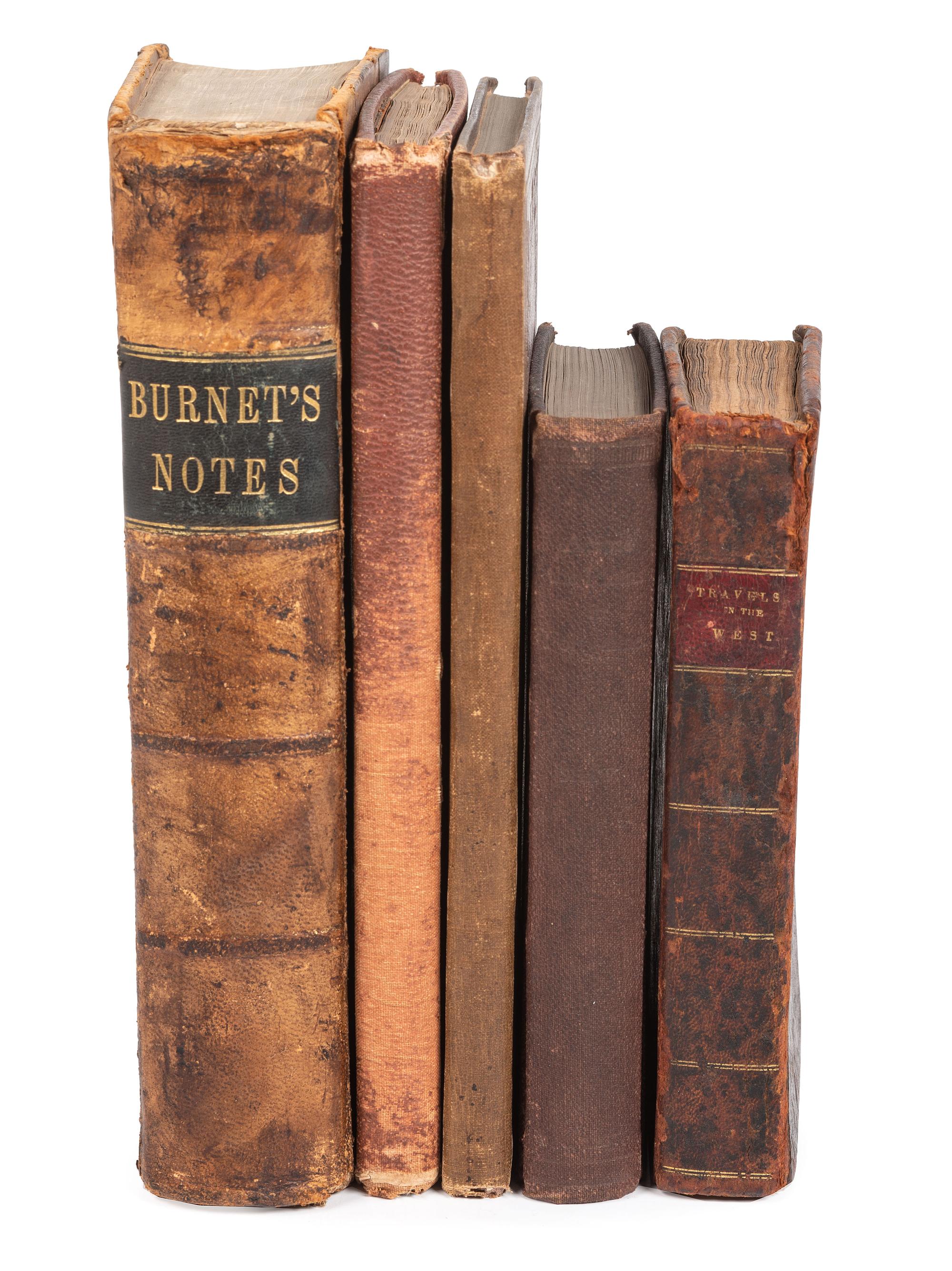 [INDIANA]. A group of five works related to the early exploration and settlement of Indiana, comprising: