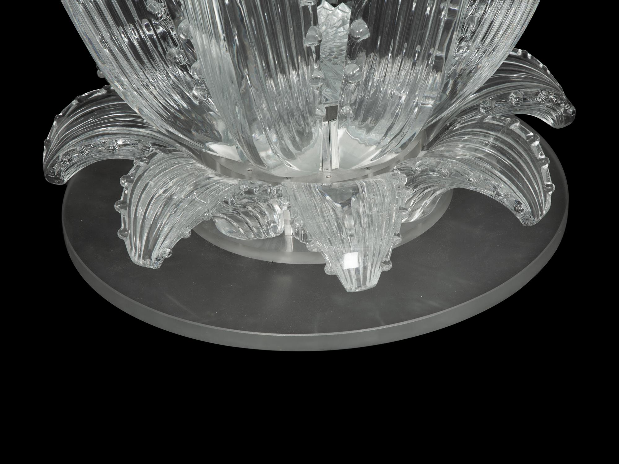 A Lalique Cactus Center Table