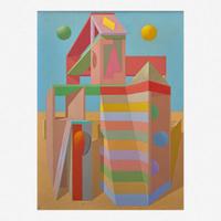 Joseph Amarotico (American, 1931-1985) Composition I