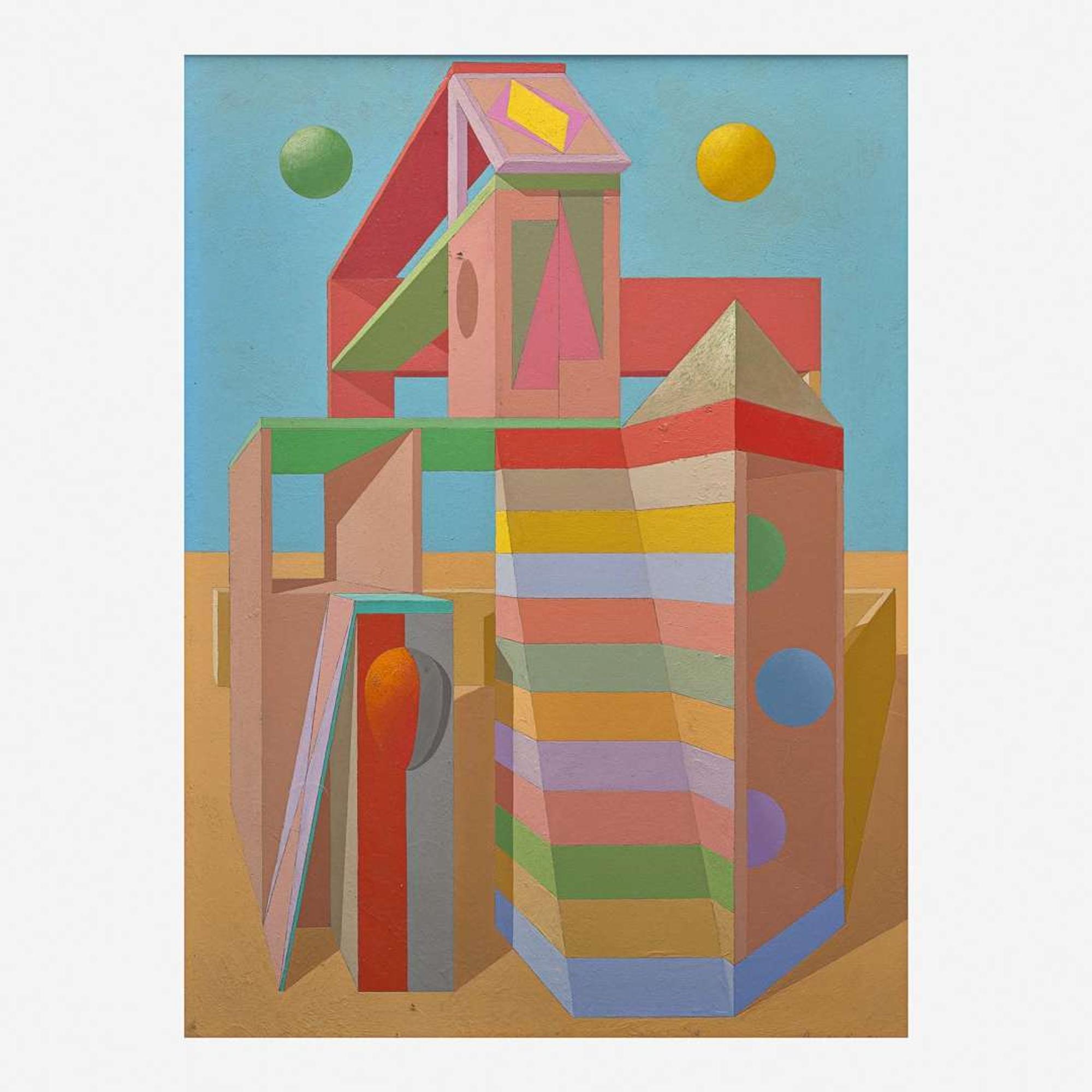 Joseph Amarotico (American, 1931-1985) Composition I