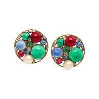 Chanel, Gripoix Openwork Ear Clips