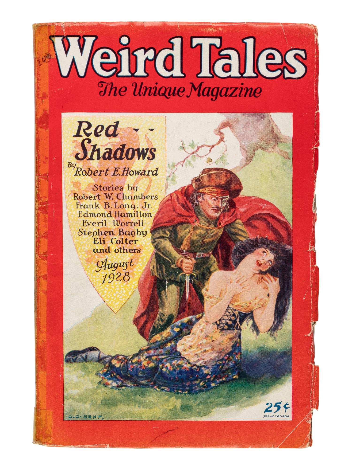 WILLIAMS, Tennessee (1911-1983). "Vengeance of Nitocris." In: Weird Tales . Volume XII, Number 2, pp.253-260. Chicago, August 1928.