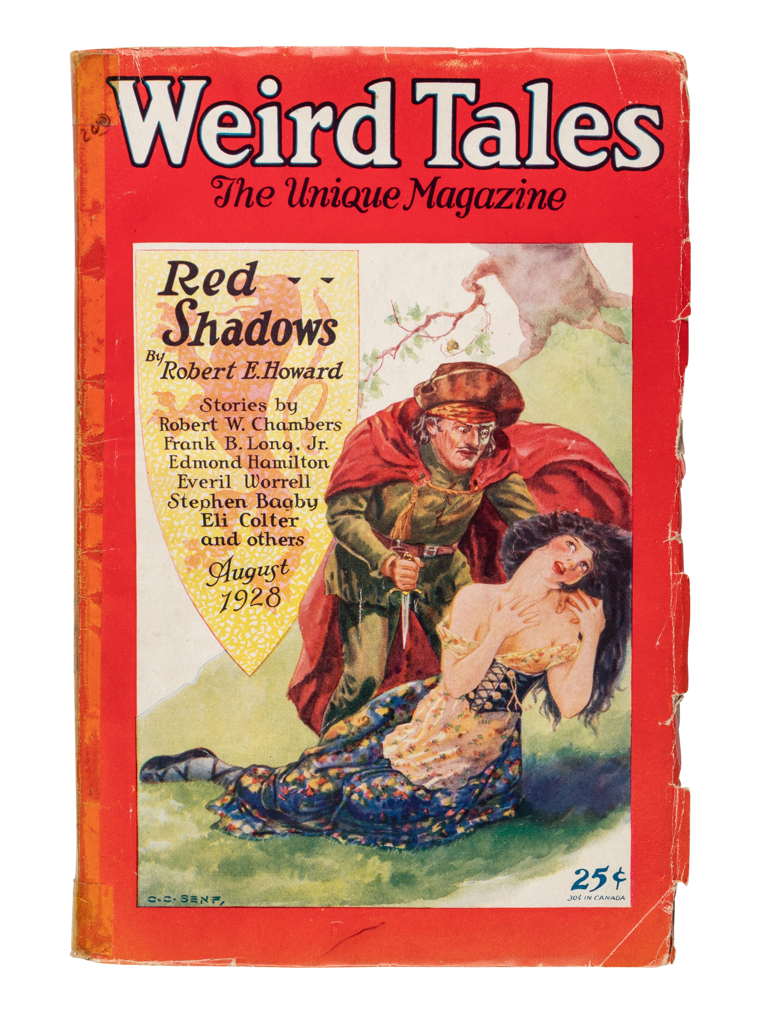 WILLIAMS, Tennessee (1911-1983). "Vengeance of Nitocris." In: Weird Tales . Volume XII, Number 2, pp.253-260. Chicago, August 1928.