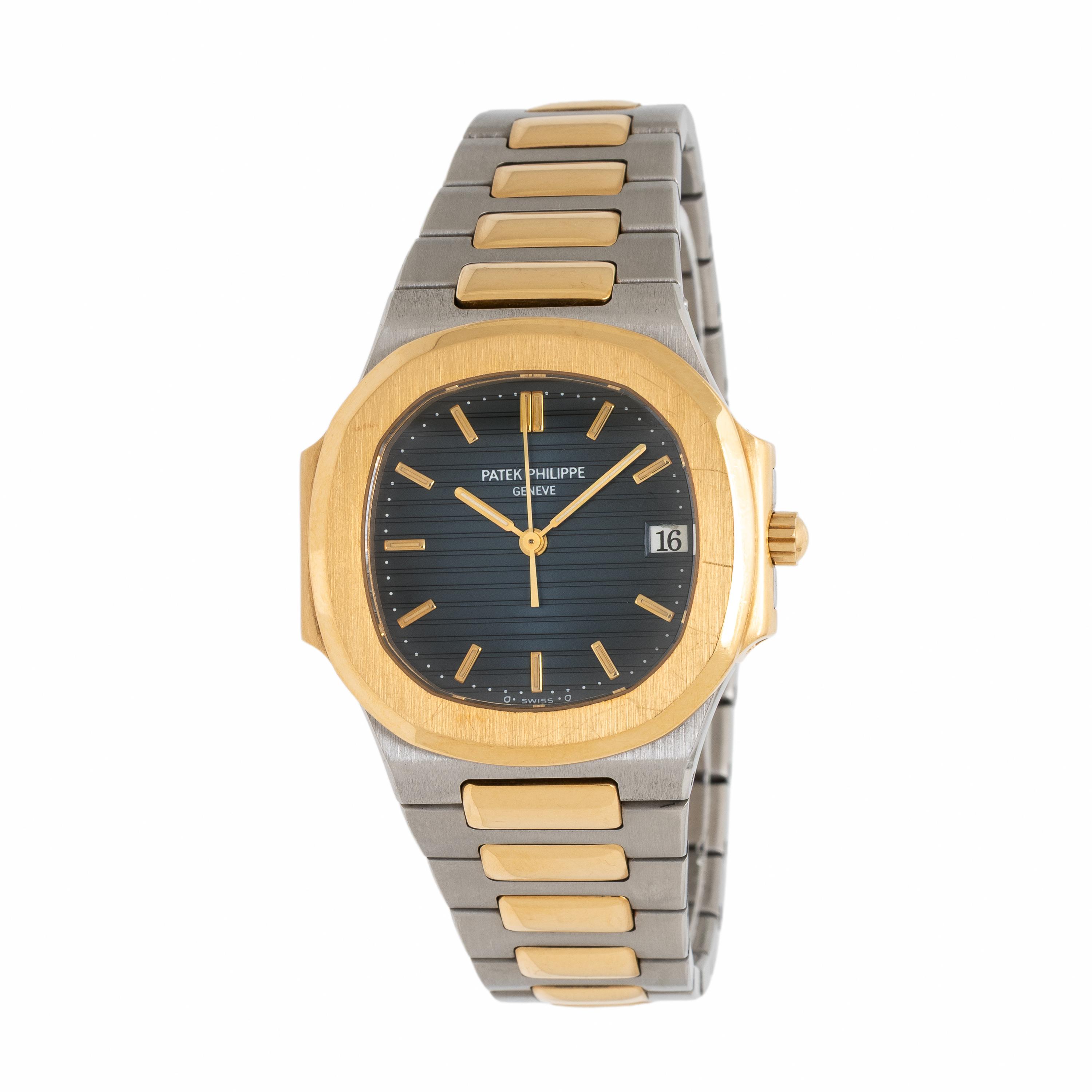 Patek Philippe, Ref. 3900/1, Yellow Gold and Stainless Steel 'Nautilus' Watch