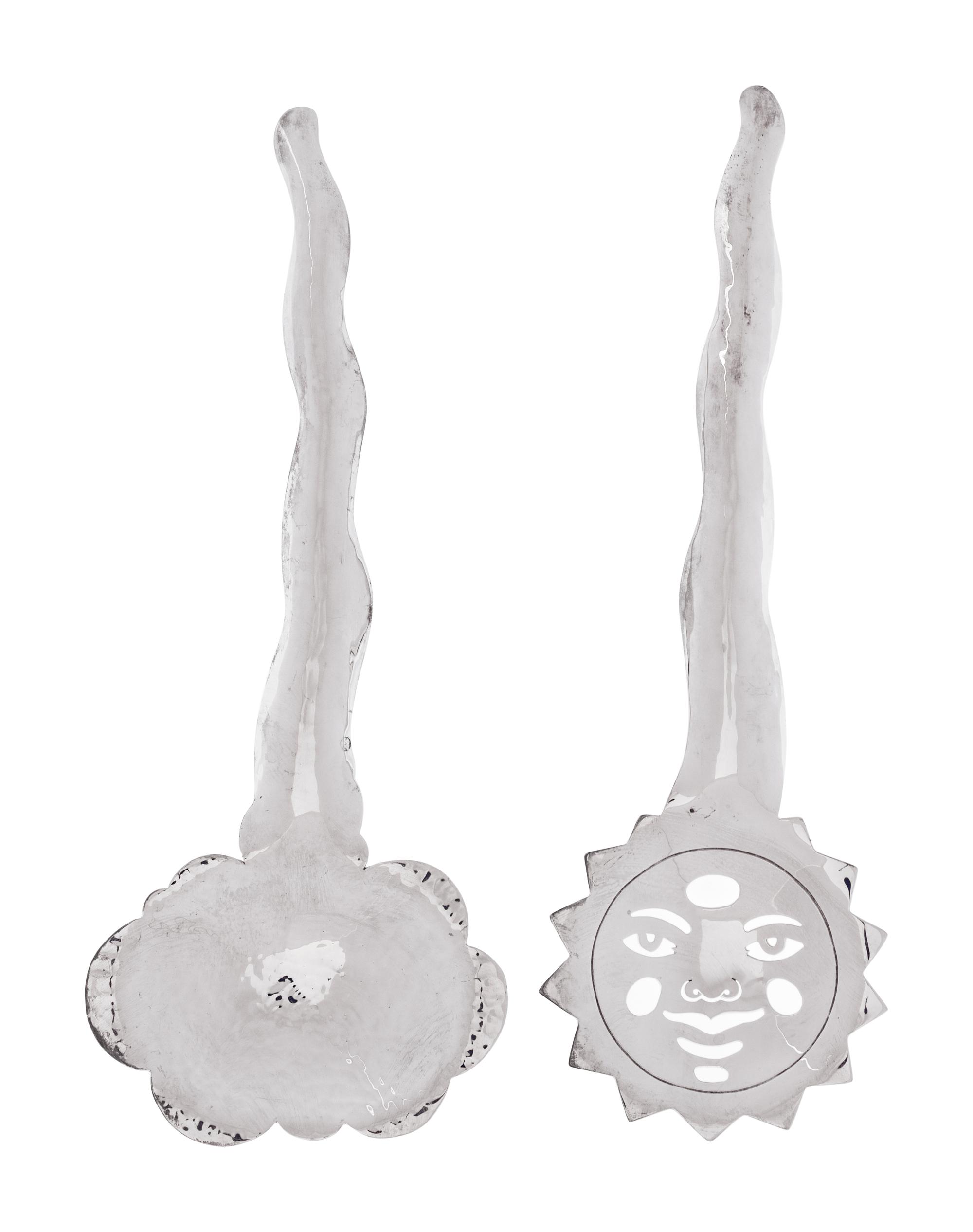 Two Emilia Castillo Silver-Plate Serving Articles