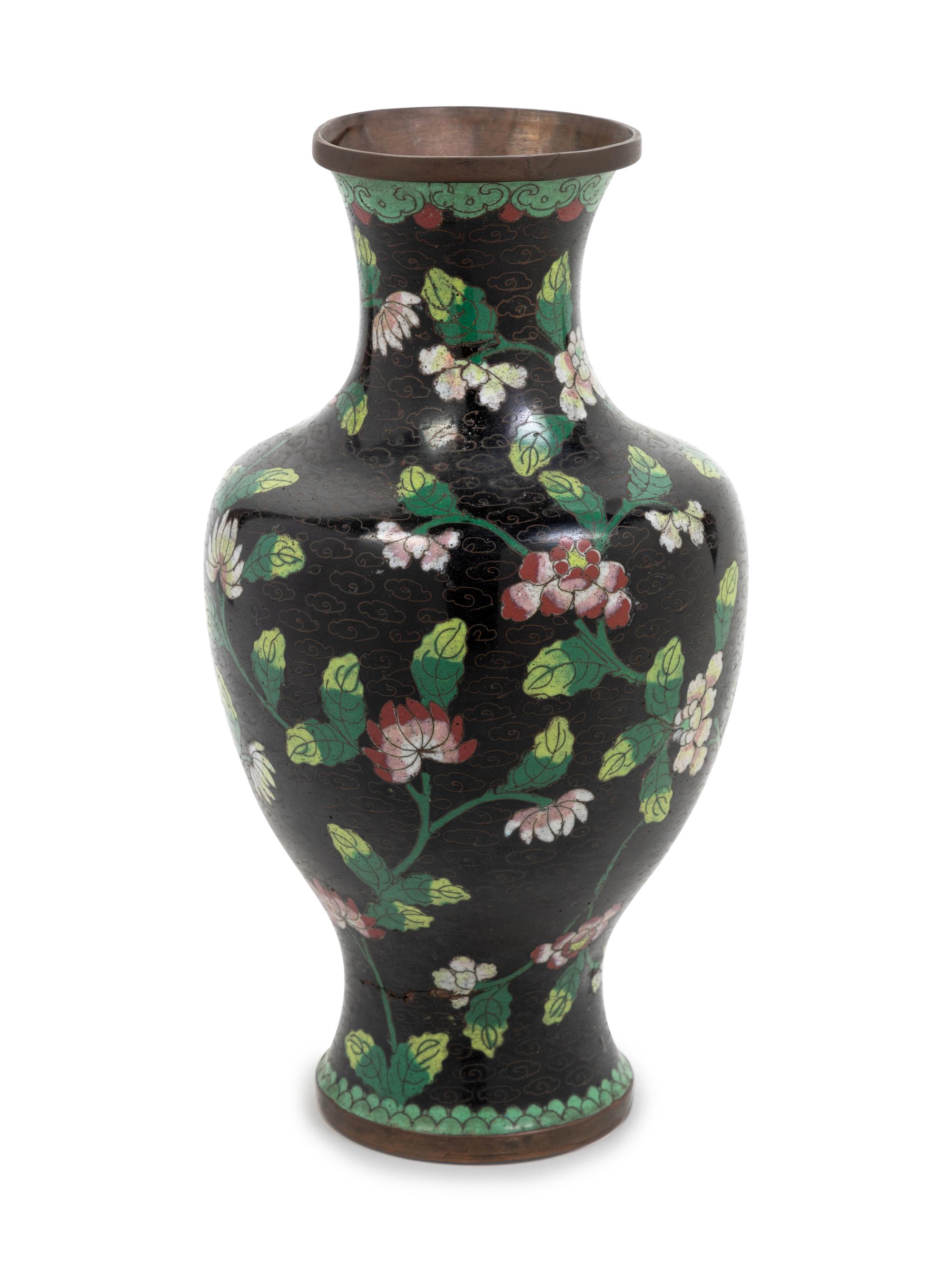 A Chinese Cloisonne Vase