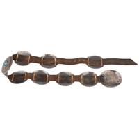 Silver and Turquoise Concha Belt