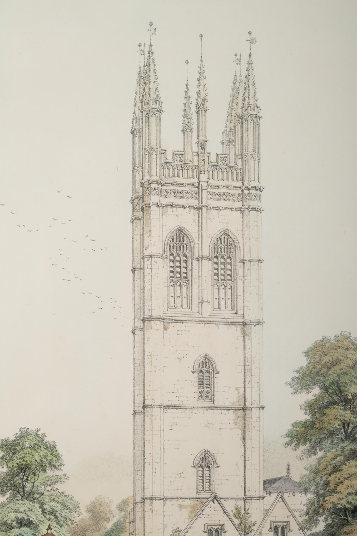 Six Hand-Colored Engravings