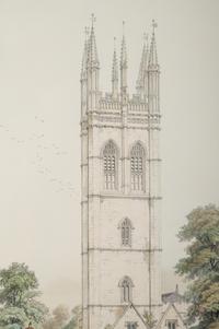 Six Hand-Colored Engravings