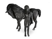 Lady with Angel , 2001