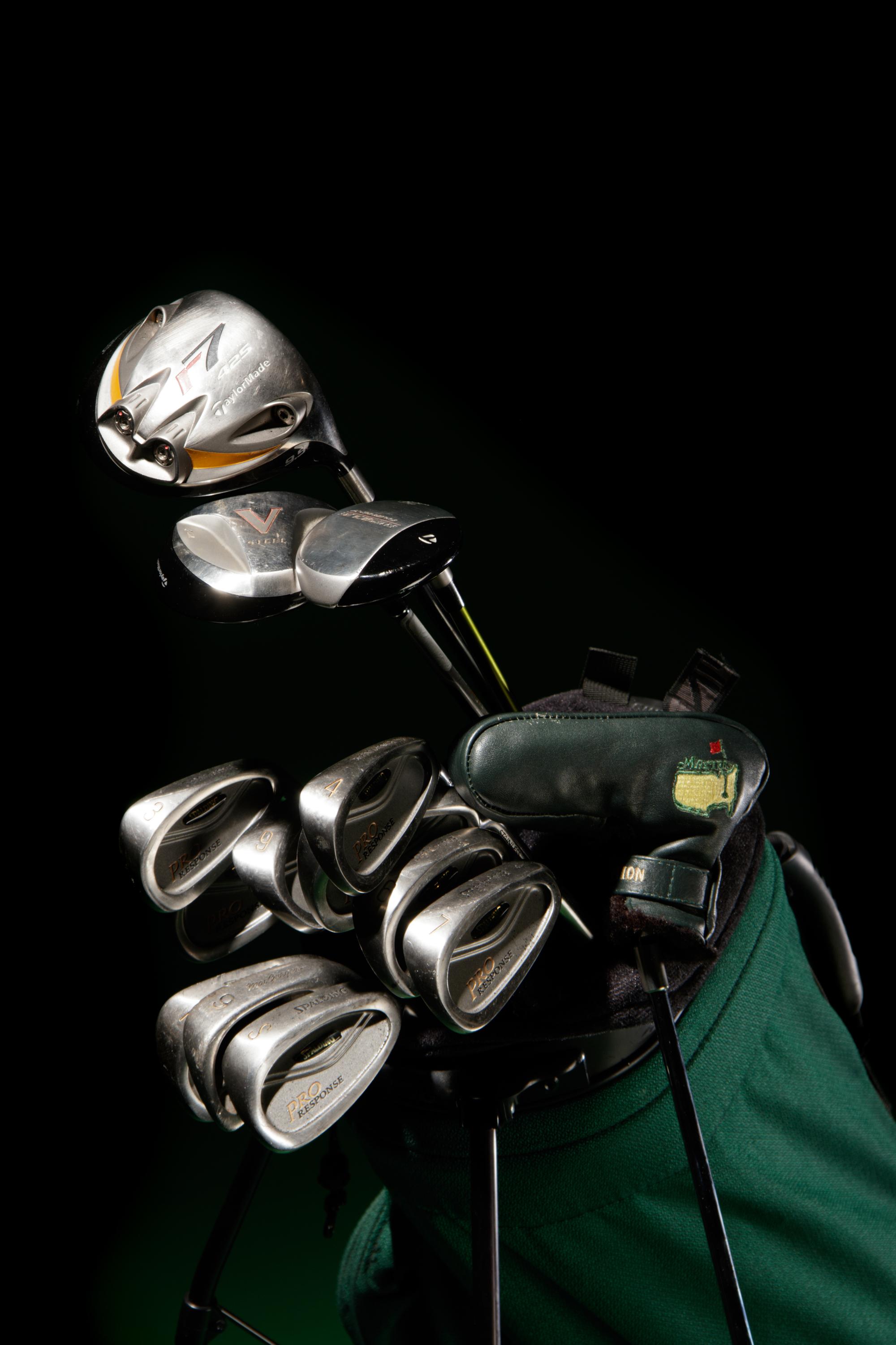 A Set of President Bill Clinton Personally Owned and Used Golf Clubs,