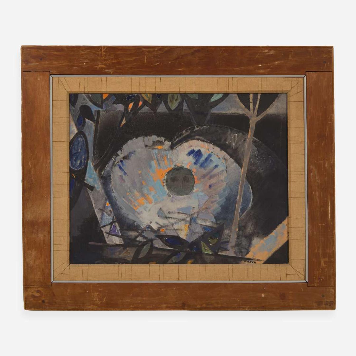 Lee Gatch (American, 1902-1968) Fury (Bird Study)