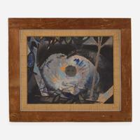 Lee Gatch (American, 1902-1968) Fury (Bird Study)
