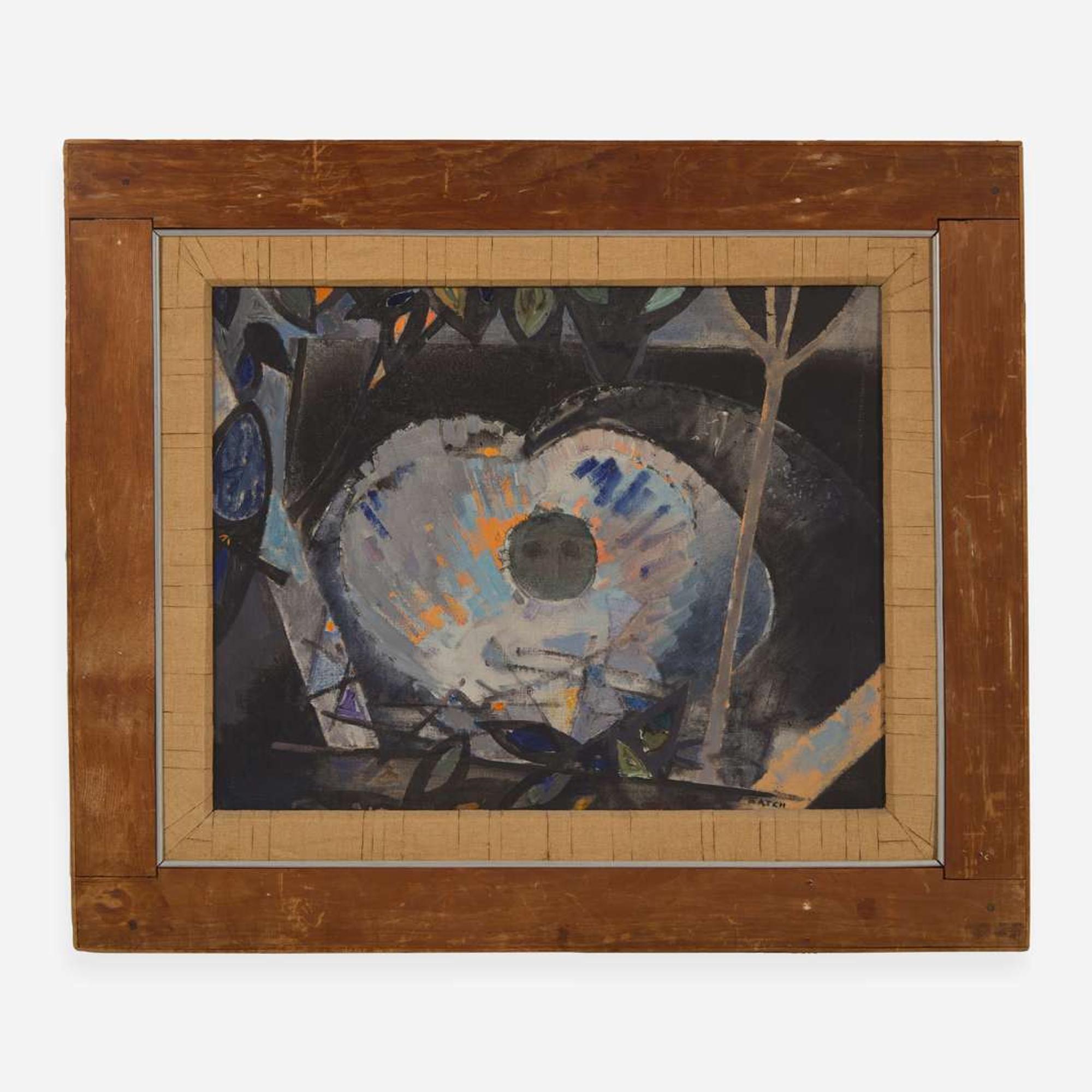 Lee Gatch (American, 1902-1968) Fury (Bird Study)