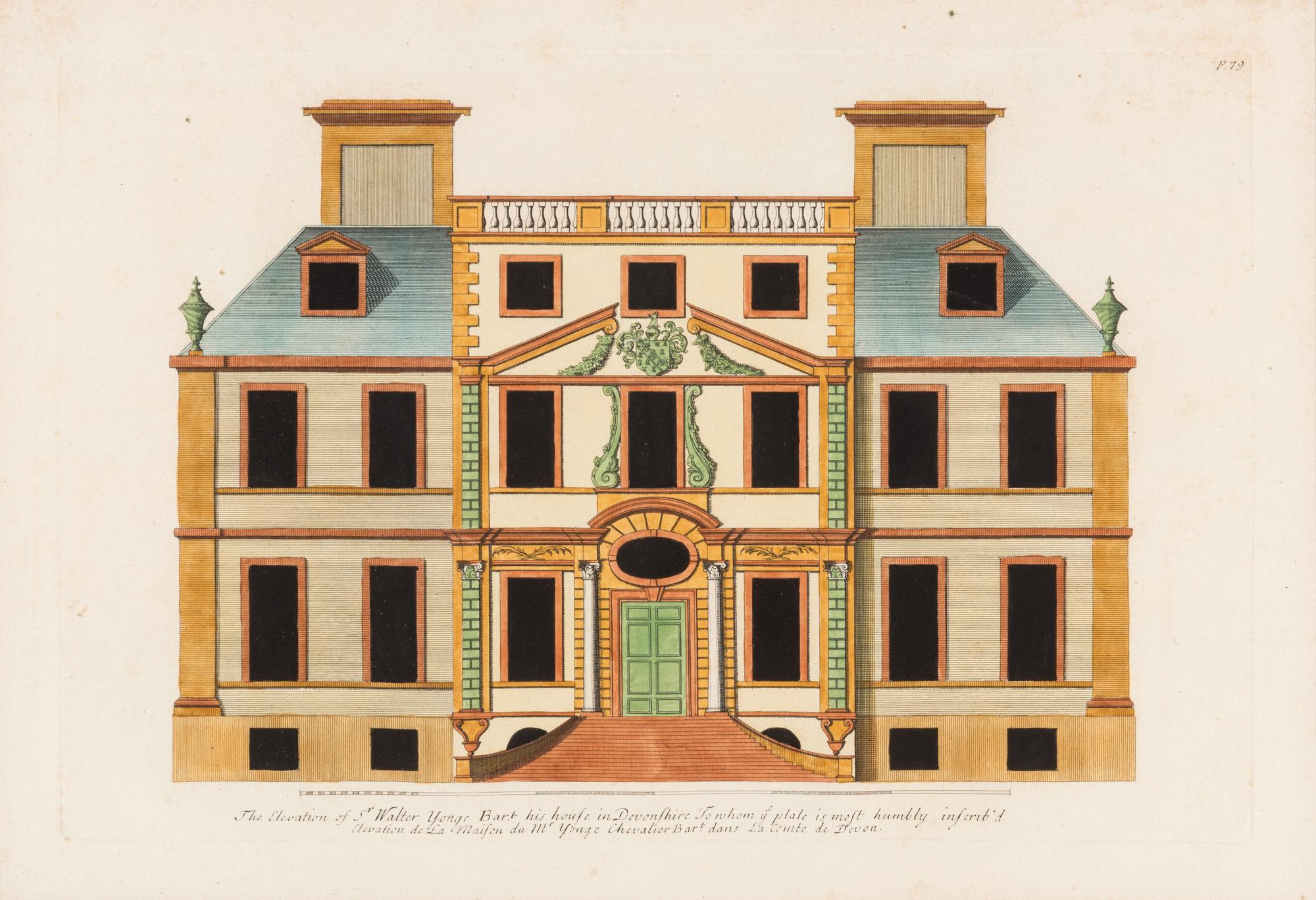 Four Architectural Engravings — 19TH CENTURY