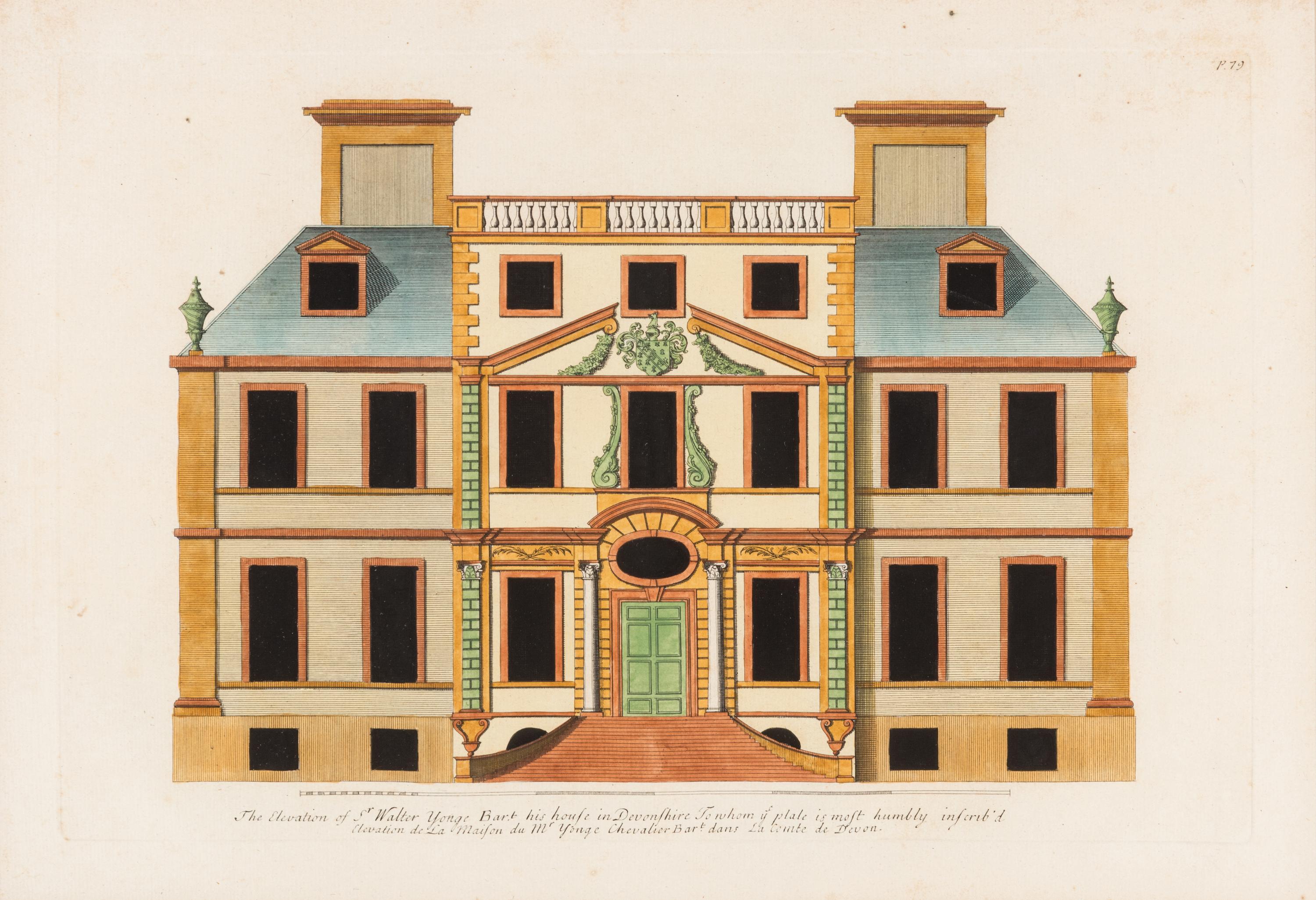Four Architectural Engravings — 19TH CENTURY