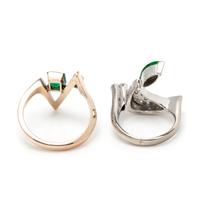COLLECTION OF GOLD AND DIAMOND RINGS
