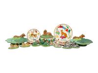 A Group of Lynn Chase Jungle Jubilee Tableware