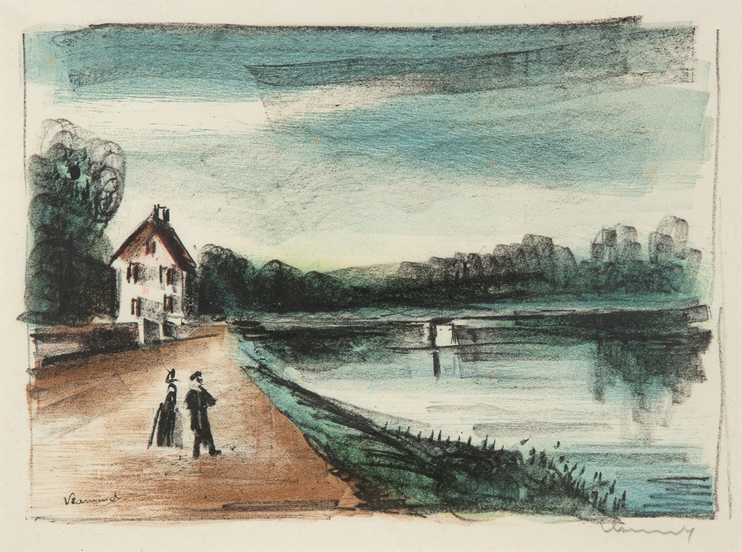 Le Pont sur L'Oise à Méry