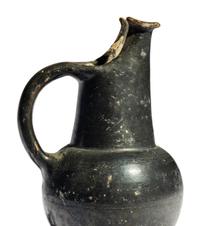 An Etruscan Black-Glazed Oinochoe