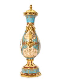 A Fischer & Meig Vienna Style Porcelain Urn — 19th Century