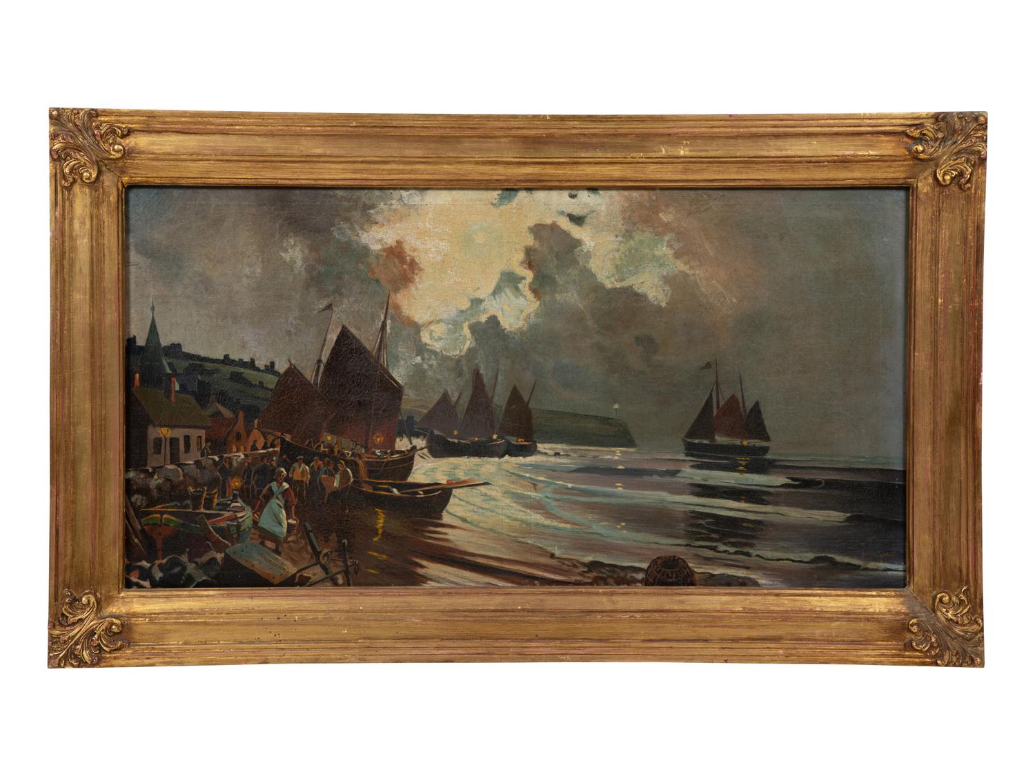 Barcos en la Playa
