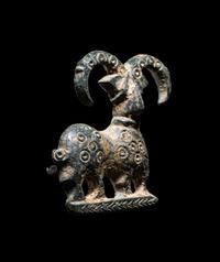 A Luristan Bronze Ibex