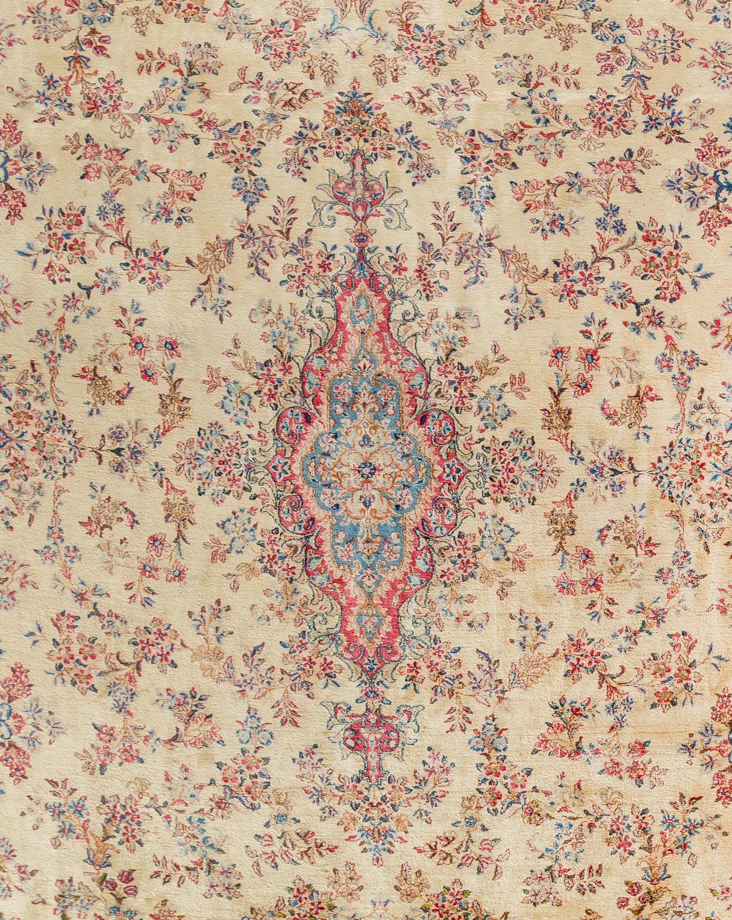 A Kirman Wool Rug