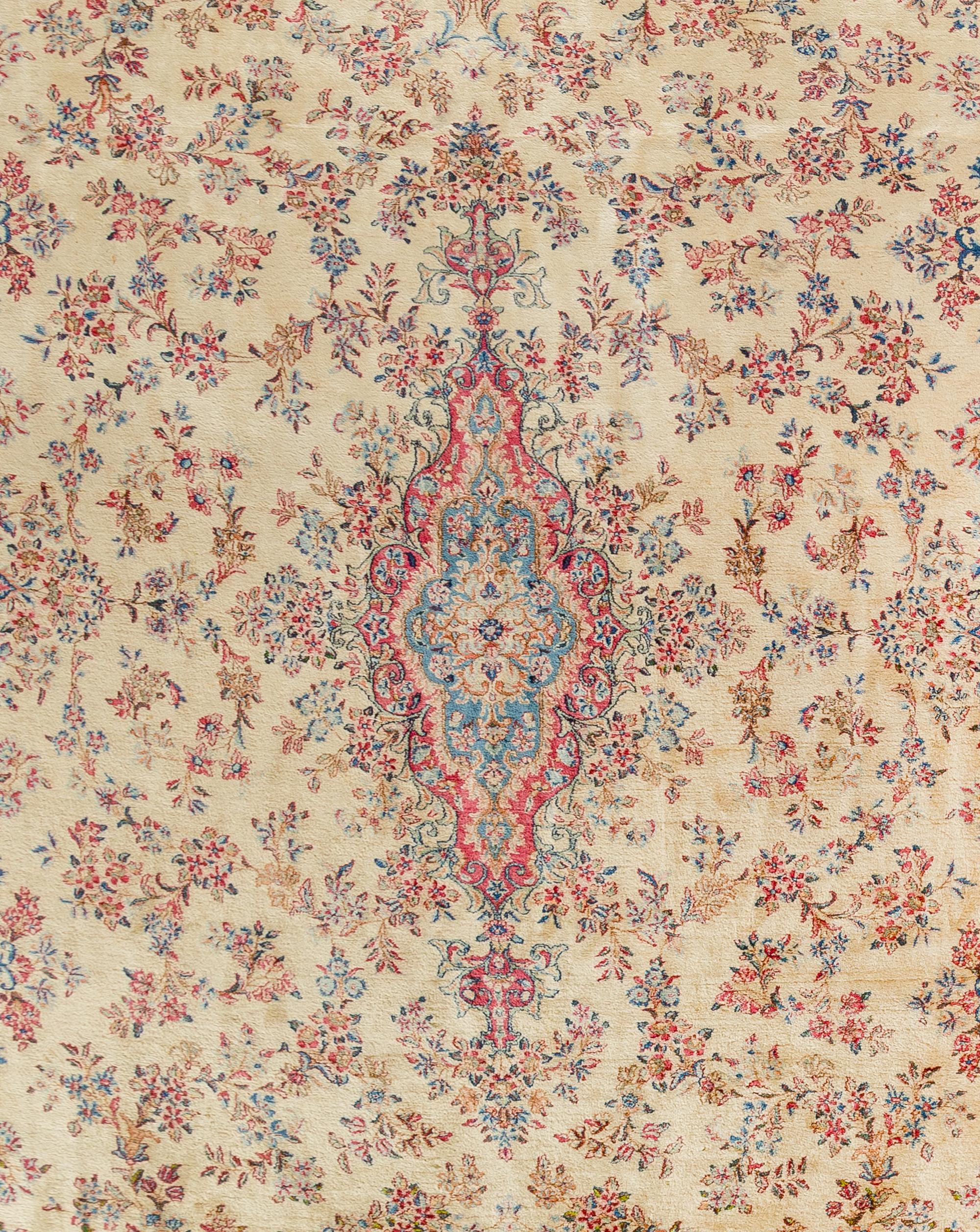 A Kirman Wool Rug