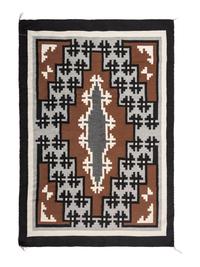 Navajo Two Grey Hills Weaving / Rug