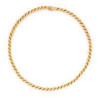 VAN CLEEF & ARPELS, YELLOW GOLD NECKLACE