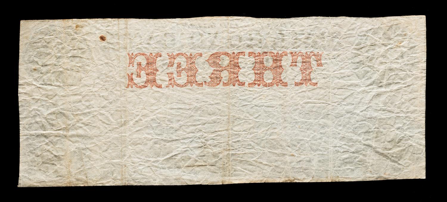 Obsolete $3 Bank Note: The Erie and Kalamazoo Rail Road Bank — KALAMAZOO, MICHIGAN, CIRCA 1850