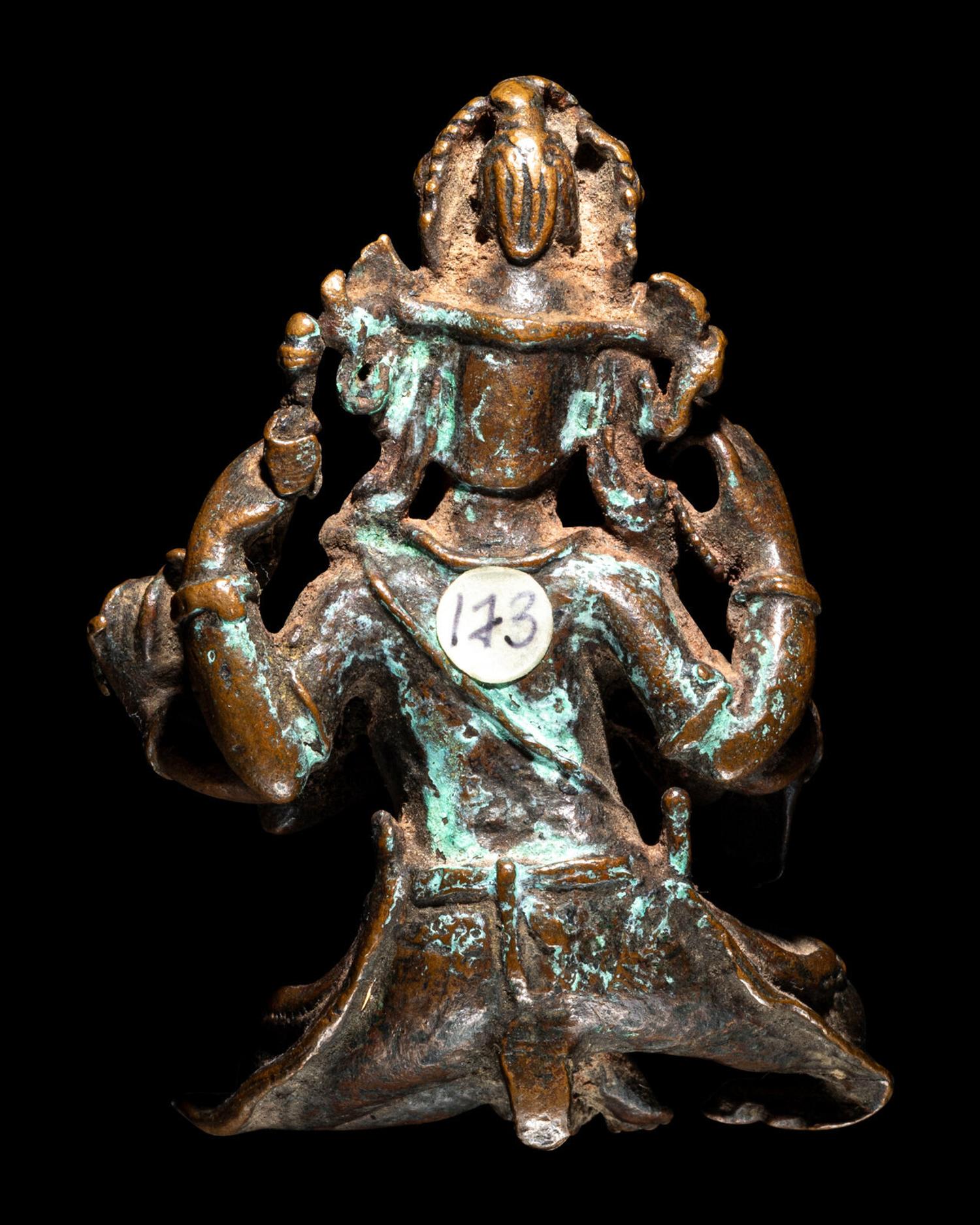 Five Nepalese Bronze Figures of Deities