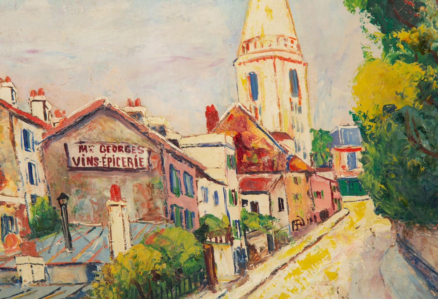 La Rue de L'Abreuvoir, Montmartre