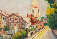La Rue de L'Abreuvoir, Montmartre