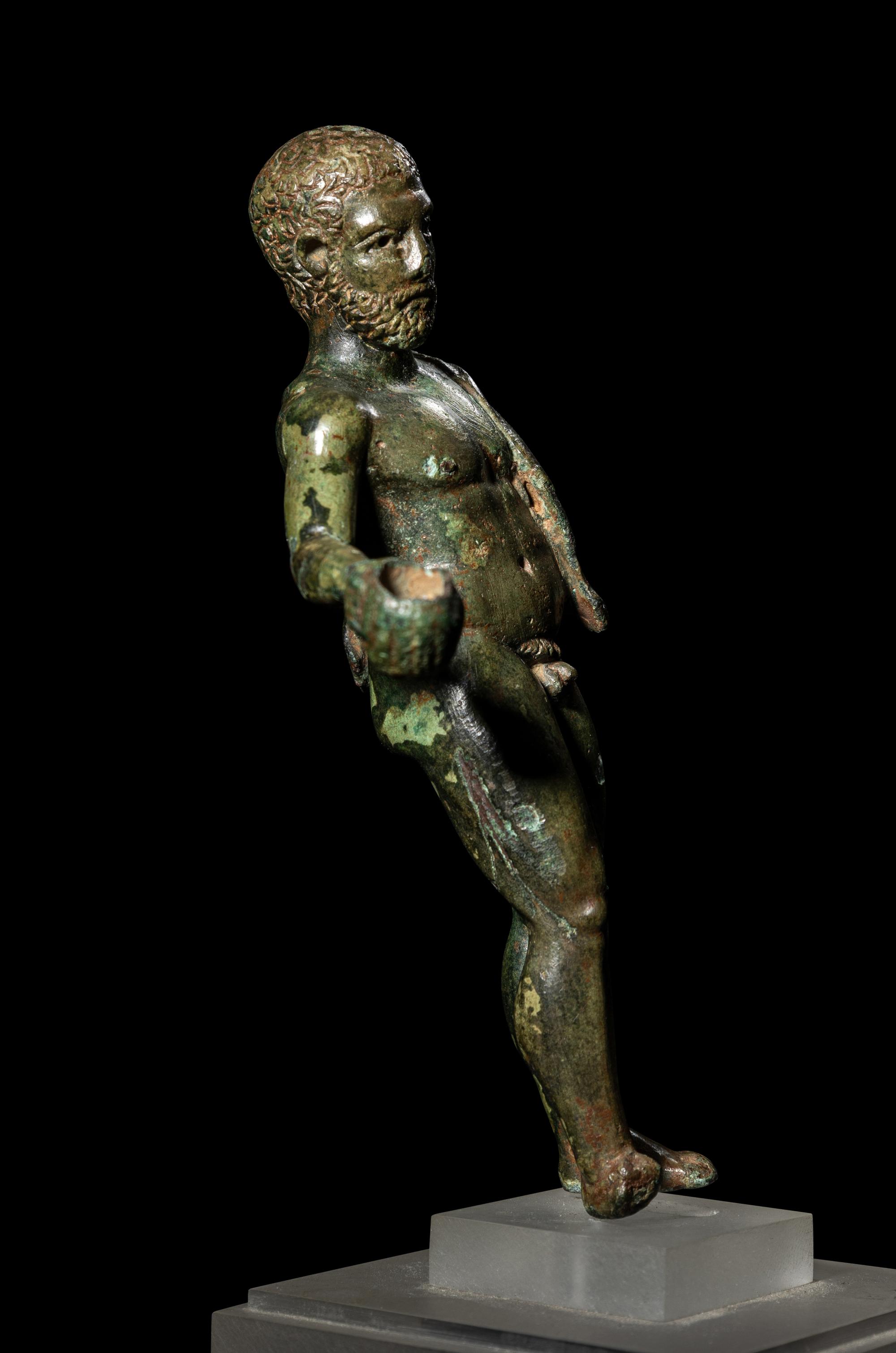 A Greek Bronze Hercules