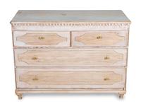A Swedish Neoclassical Style Painted Chest of Drawers — 19TH CENTURY