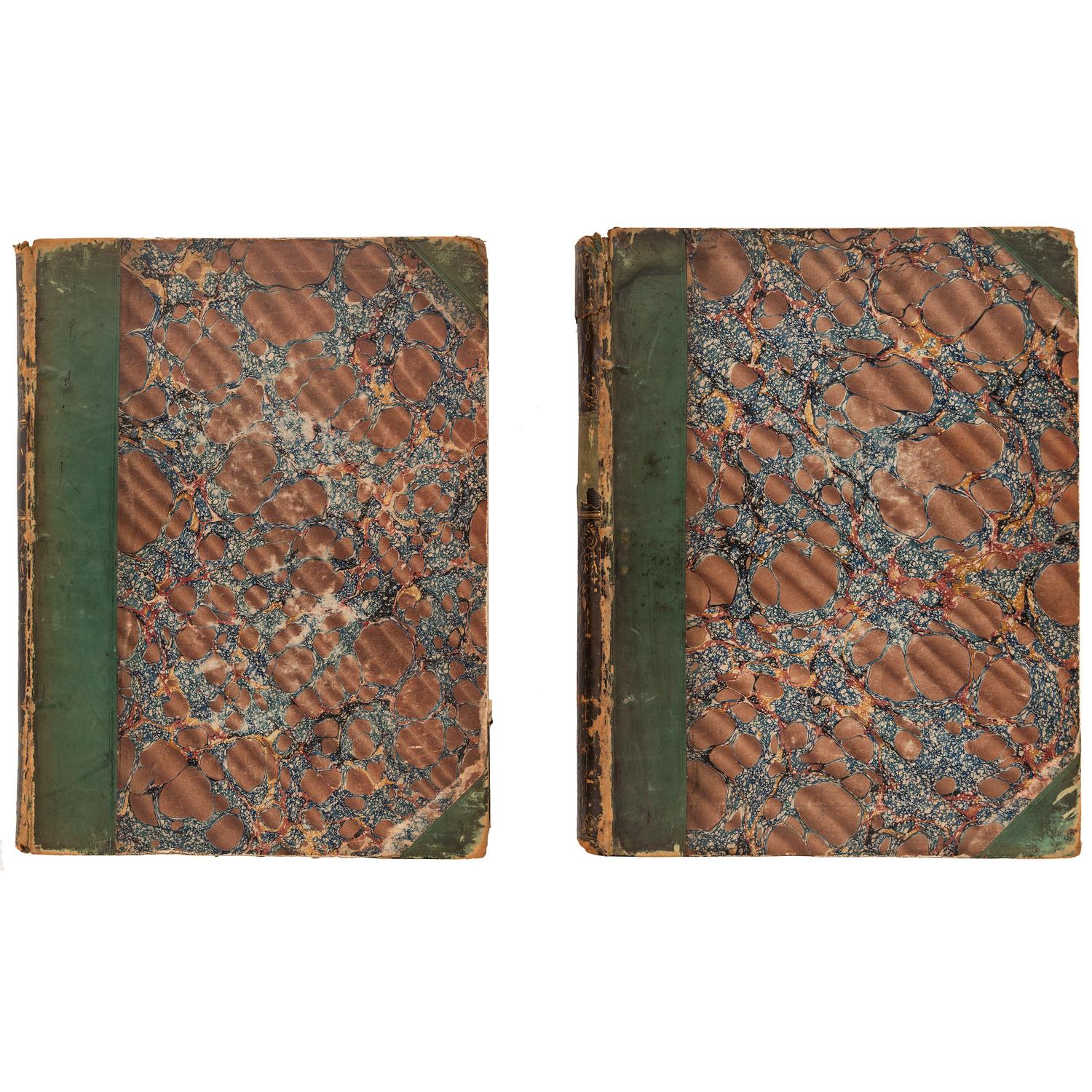 [INDIA]. ROBERTS, Emma. Hindostan . Its Landscapes, Palaces, Temples, Tombs; The Shores of the Red Sea; and the Sublime and Romantic Scenery of the Himalaya Mountains. London: Fisher, Son & Co., [ca 1846].