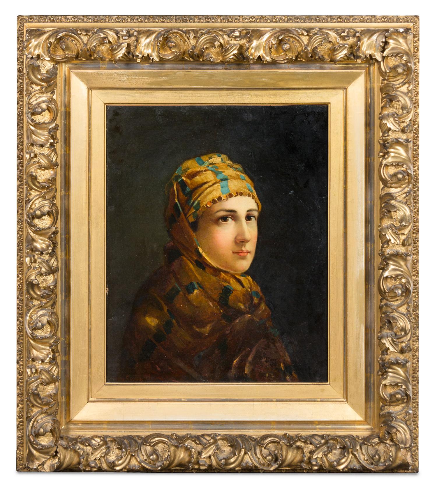 Pierre Sagnac, (20th Century), Portrait of a Woman
