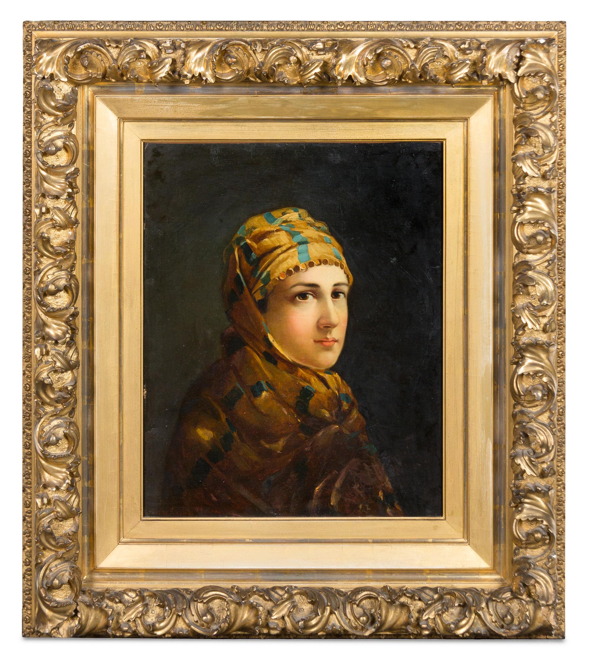 Pierre Sagnac, (20th Century), Portrait of a Woman